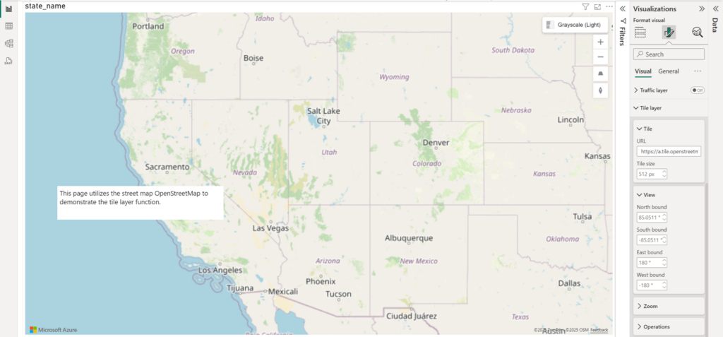 Reference Layer in Azure Maps Power BI Visual