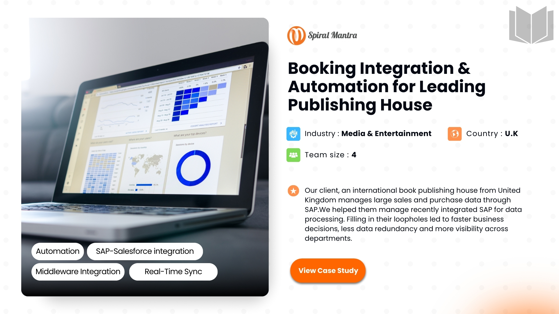 Booking Integration & Automation for Leading Publishing House