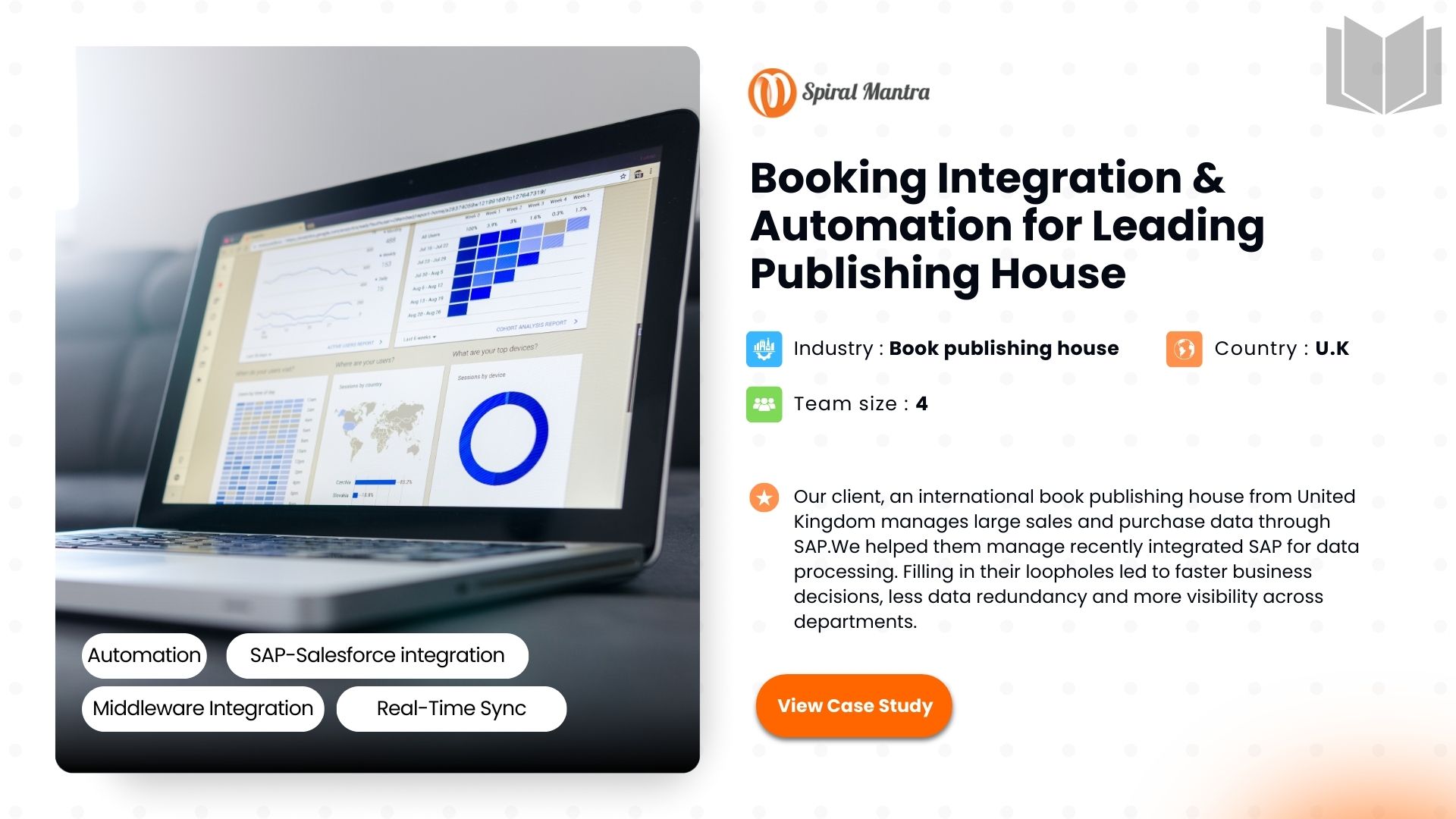 Booking Integration & Automation for Leading Publishing House
