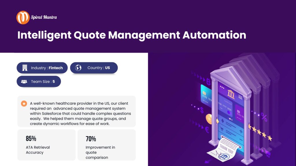 Intelligent Quote Management Automation